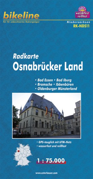 Osnabrücker Land cycle map