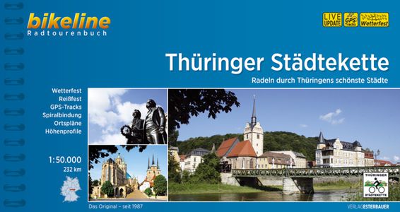 Thüringer Städtekette radtourenb. GPS