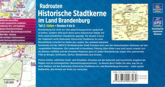 Brandenburg 2 Süden Radrouten Historische Stadkerne