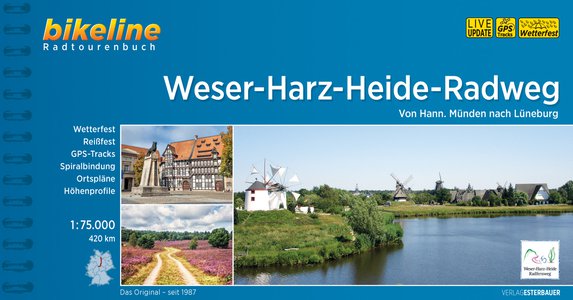 Weser - Harz - Heide - Radweg Hann. Münden-Lüneburg