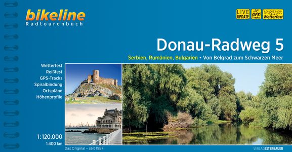 Donau - Radweg 5 Belgrad - Schwarzen Meer GPS