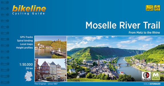 Moselle River Trail from Metz to the Rhine cycling guide GPS