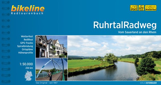 Ruhrtal Radweg vom Sauerland an den Rhein