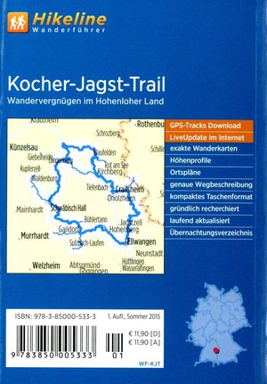 Kocher - Jagst - Trail  im Hohenloher Land