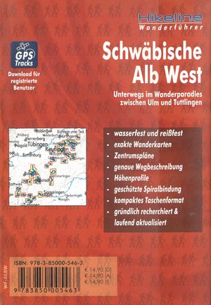 Schwäbische Alb West zwischen Stuttgart und Tuttlingen