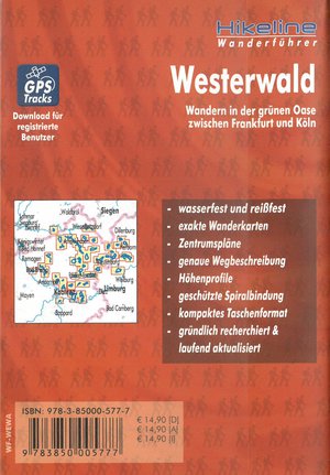 Westerwald zwischen Frankfurt und Köln GPS