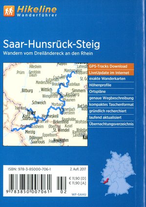 Saar - Hunsruck - Steig vom Dreilandereck an den Rhein