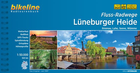 Lüneburger Heide Fluss-Radwege Ilmenau, Wümme, Seeve, Luhe