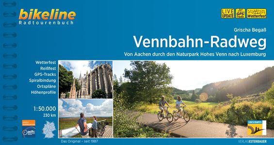 Vennbahn - Radweg Aachen durch Naturpark Hohes Venn nach Luxemburg