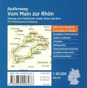 Main zur Rhön Radfernweg Fränkischer Saale, Streu und Sinn
