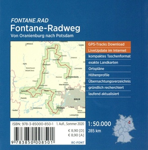 Fontane Radroute Von Oranienburg nach Potsdam