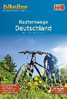 Deutschland Radfernwege Das Standardwerk + kaart