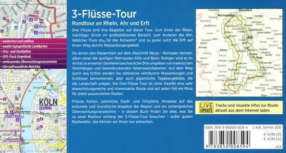 3 - Flüsse - Tour Rundtour an Rhein, Ahr und Erft