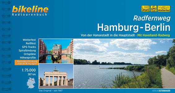 Hamburg - Berlin Radfernweg Hansestadt i/die Hauptstadt