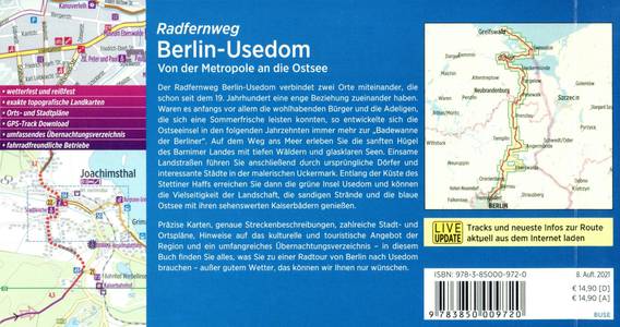 Berlin - Usedom Radfernweg Von der Metropole an die Ostsee