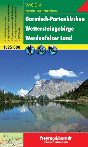 Garmisch-Partenkirchen - Wettersteingebirge - Werdenfelser Land Hiking + Leisure Map 1:25 000