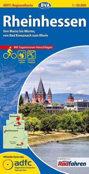 Rheinhessen fietskaart