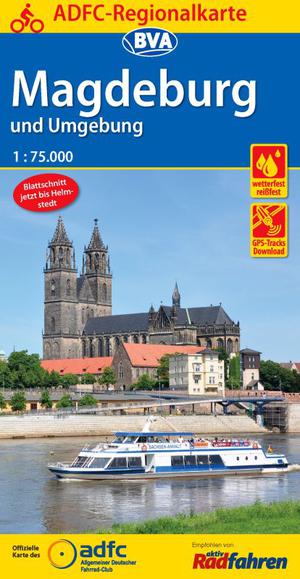 Magdeburg & omg. fietskaart