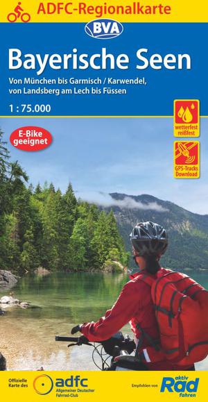 Bayerische Seen fietskaart