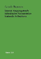 Islensk Beygingafraedi / Icelandic Inflections / Islandische