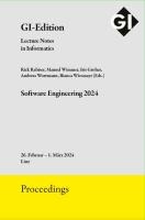 GI Edition Proceedings Band 343 "Software Engineering 2024"