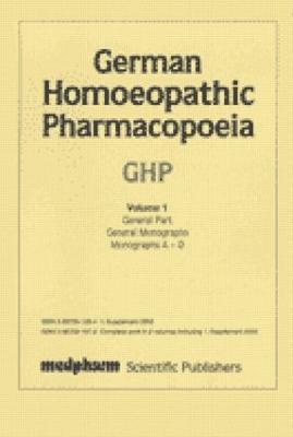 German homoeopathic pharmacopoeia