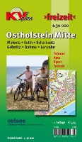Ostholstein Mitte (Bad Malente, Eutin, Grömitz, Dahme, Lensahn, Scharbeutz), KVplan, Radkarte/Freizeitkarte, 1:30.000