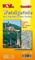 Wernigerode, KVplan, Wanderkarte/Freizeitkarte/Stadtplan, 1:25.000 / 1:12.500 / 1:5.000