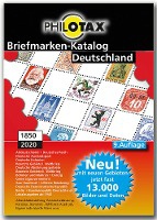 PHILOTAX GmbH: Deutschland Briefmarkenkatalog 1849 - 2020 9.