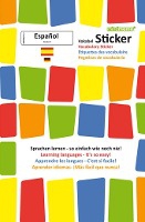 mindmemo Vokabel Sticker - Grundwortschatz Spanisch / Deutsch - 280 Vokabel Aufkleber - Zusammenfassung