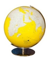 Columbus Globe 753485E ArtLine Geel Ø 34 cm