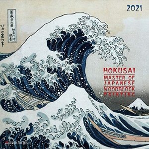 Hokusai - Japanese Woodblock Printing Kalender 2021