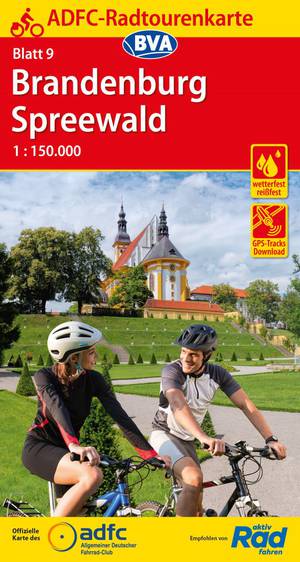 Brandenburg / Spreewald fietskaart