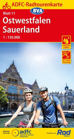 Ostwestfalen / Sauerland fietskaart