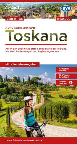 Toscane fietskaart