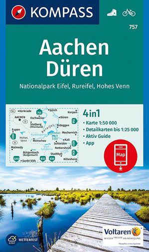 Aachen / Düren / NP Eifel / Rureifel / Hohes Venn + Aktiv Guide
