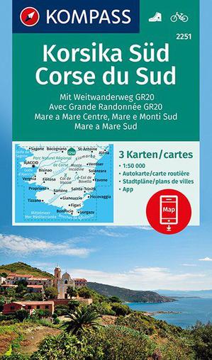Corsica Zuid 3-Set + Activ Guide D/F