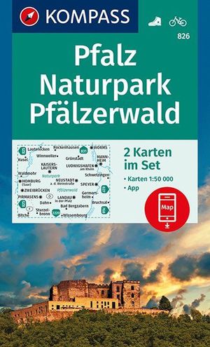 Pfalz / NP Pfälzerwald 2-set + Aktiv Guide