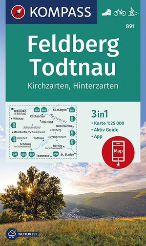 Feldberg / Todtnau / Kirchzarten / Hinterzarten + Aktiv Guide