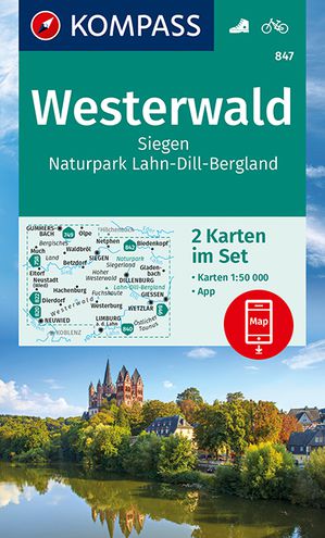 Westerwald / Siegen / Naturpark Lahn-Dill-Bergland 2-set