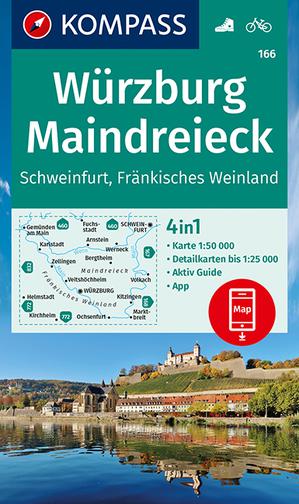 Würzburg, Maindreieck, Schweinfurt, Fränkisches Weinland + Aktiv Guide