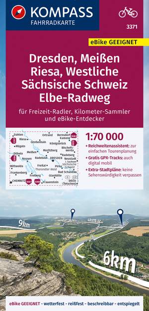 Dresden / Meißen / Riesa / Westliche Sächsische Schweiz / Elbe Radweg