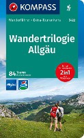 Sänger, M: KOMPASS Wanderführer Wandertrilogie Allgäu, 84 To