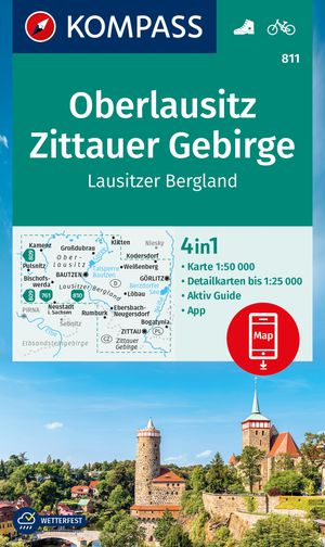 Oberlausitz / Zittauer Gebirge / Lausitzer Bergland + Aktiv Guide