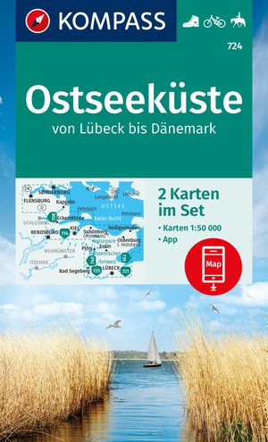 Ostseeküste von Lübeck bis Dänmark 2-Set