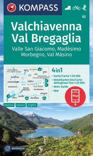 Valchiavenna / Val Bregaglia D/I + Aktiv Guide