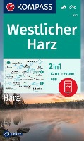 KOMPASS Wanderkarte 451 Westlicher Harz 1:50.000
