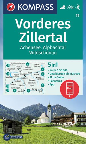 Vorderes Zillertal / Achensee / Alpbachtal / Wildschönau + Aktiv Guide
