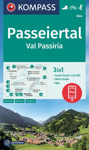 Passeiertal, Val Passiria GPS wp D/I/E +AG