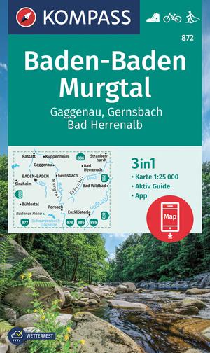 Baden-Baden / Murgtal / Gaggenau / Gernsbach / Bad Herrenalb + Aktiv Guide